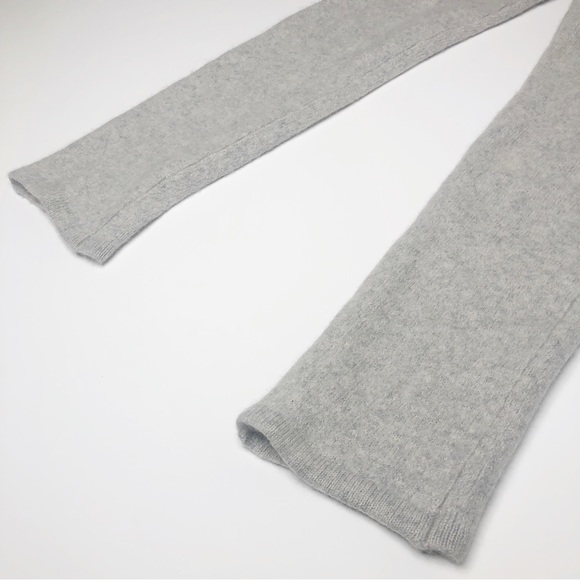 Something Navy Cashmere Silk Straight Leg Lounge Pants Heather Gray - Picture 9 of 9